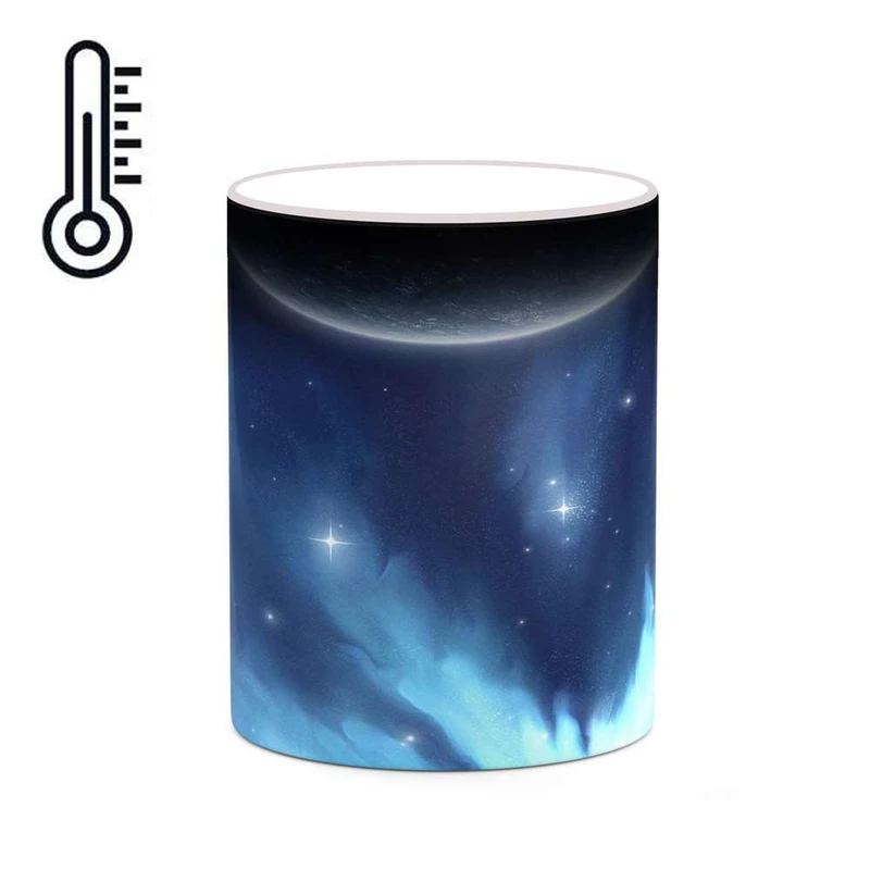 ماگ حرارتی کاکتی مدل فضا و کهکشان کد mgh20050