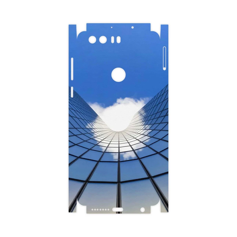 برچسب پوششی ماهوت مدل Glass skyscraper-FullSkin مناسب برای گوشی موبایل آنر 8