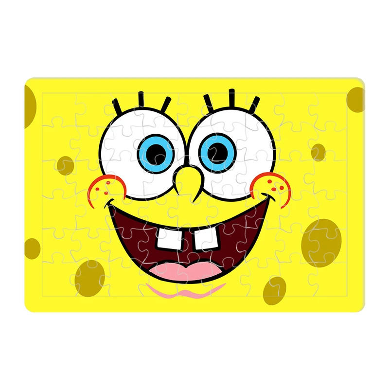 پازل 54 تکه هومرو مدل PL461 طرح انیمیشن باب اسفنجی پاتریک