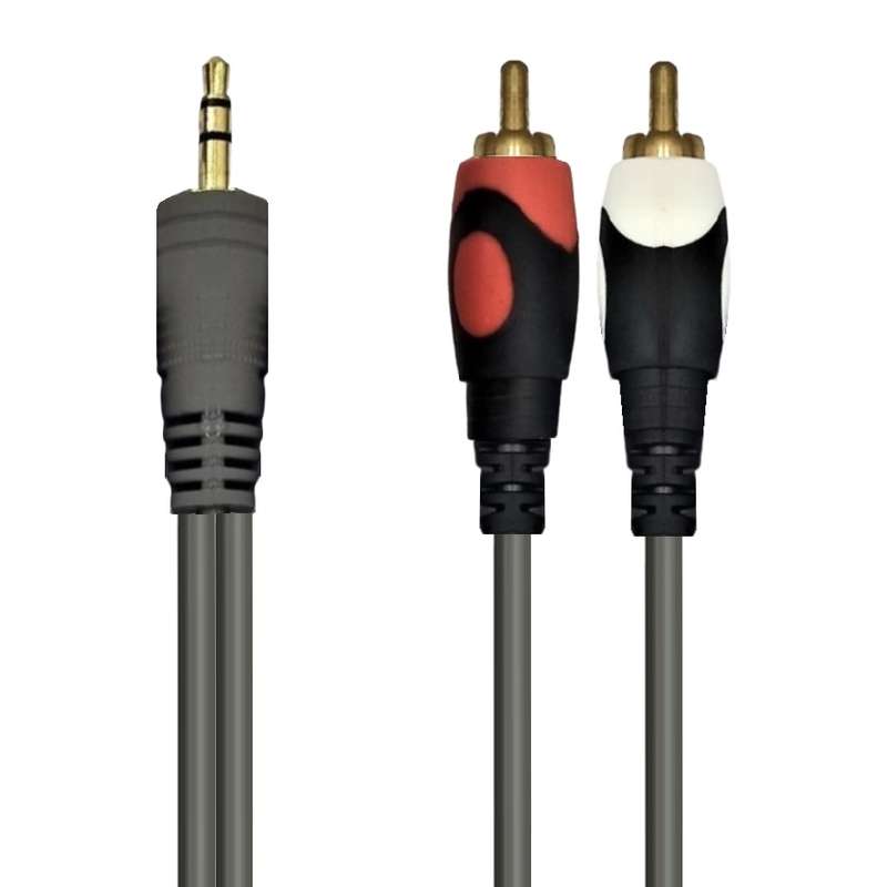 کابل تبدیل  1 به 2 AUX سنترال رنج مدل SR1 طول 1.5 متر