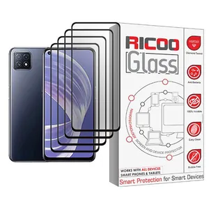 Ricoo Ricoo Glass MIX004 Screen Protector For Oppo A73 5G Pack Of 4