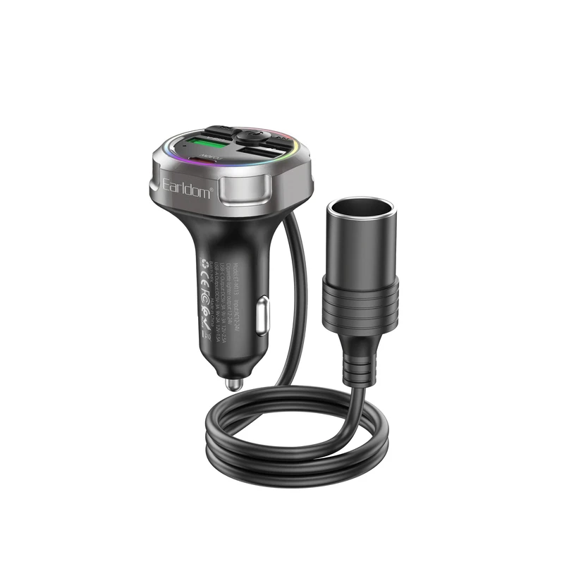 پخش کننده اف ام و شارژر فندکی خودرو ارلدام مدل m113