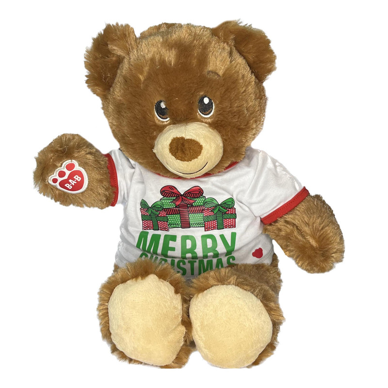 عروسک طرح خرس مدل Build a Bear Teddy Bear  کد SZ13/1184 ارتفاع 41 سانتی‌متر