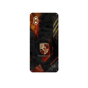 MAHOOT Porsche_Logo Cover Sticker for Samsung Galaxy A01 Core