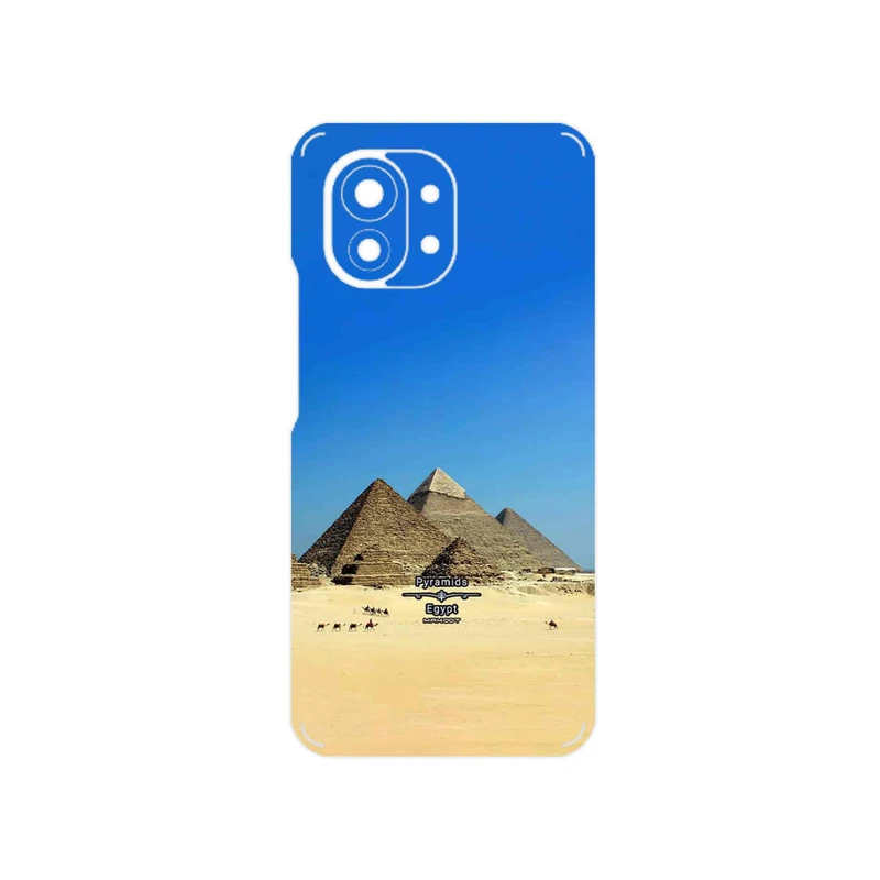 برچسب پوششی ماهوت مدل Pyramids of Egypt مناسب برای گوشی موبایل شیائومی Mi 11 5G