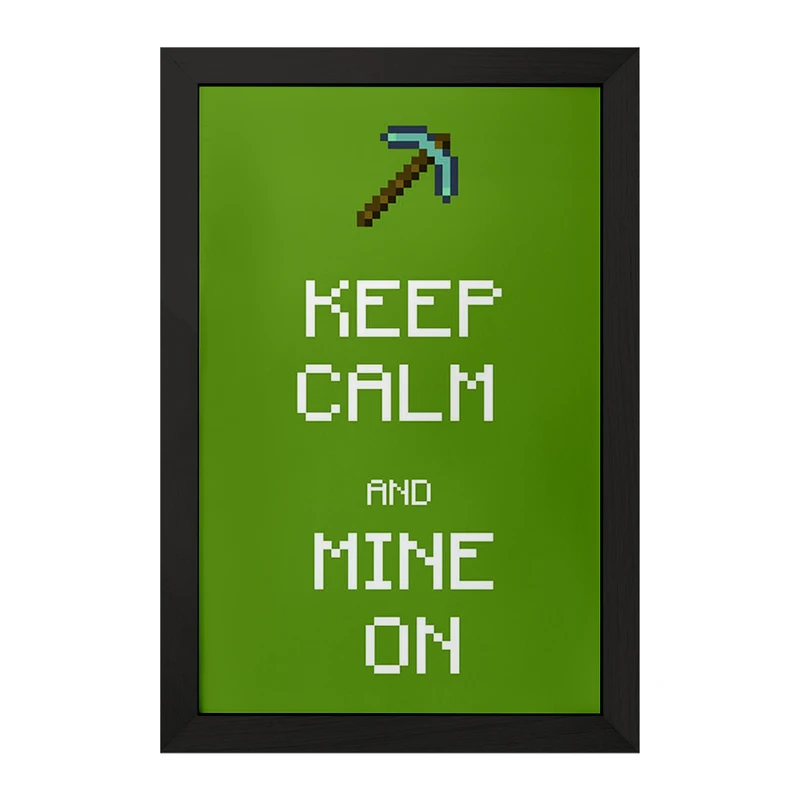 تابلو خندالو مدل بازی ماینکرافت (Minecraft) کد 37002