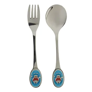 ست قاشق و چنگال کودک وینتج مدل doraemon