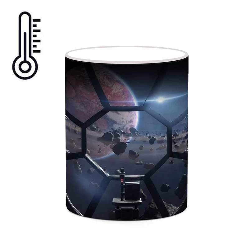 ماگ حرارتی کاکتی مدل بازی جنگ ستارگان Star Warsː TIE Fighter کد mgh30352