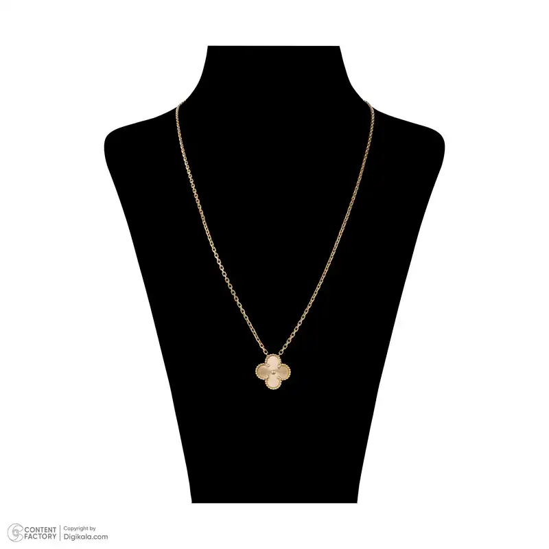 گردنبند طلا 18 عیار زنانه دلبر مدل ونکلیف