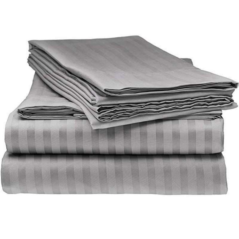 سرویس ملحفه دو نفره 3 تکه ناتوسا مدل هتلی کد 160