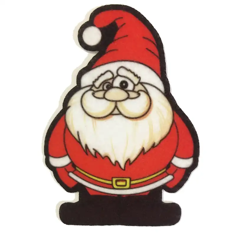 استیکر پارچه و لباس مدل بابانوئل کد TO.GH