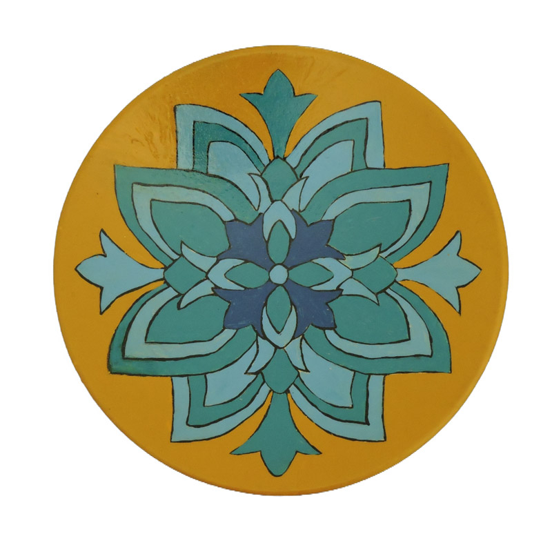بشقاب دیوارکوب سفالي کد NM-116