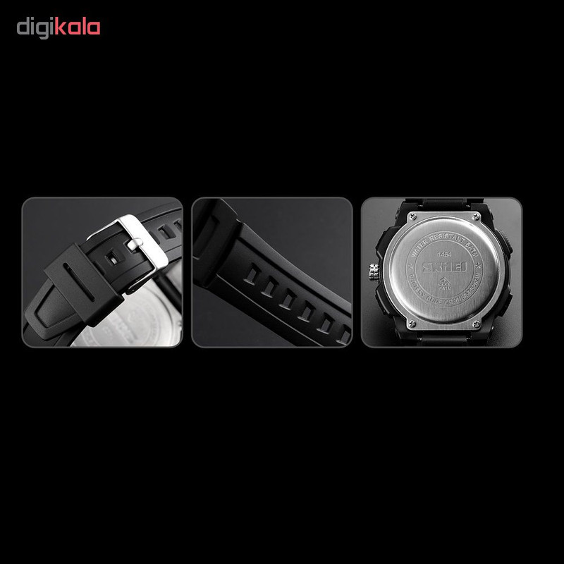 ساعت مچی دیجیتال مردانه اسکمی مدل 1454A ساعت مچی دیجیتال مردانه اسکمی مدل 1454A