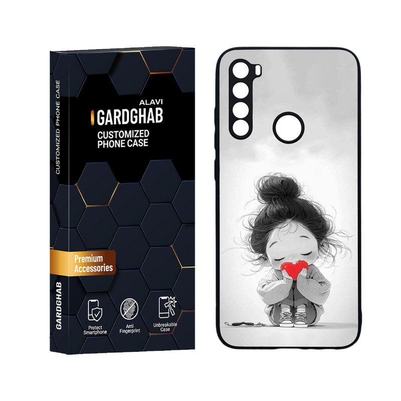 کاور گارد قاب علوی مدل دورژله ای فانتزی مناسب برای گوشی موبایل شیائومی Redmi Note 8