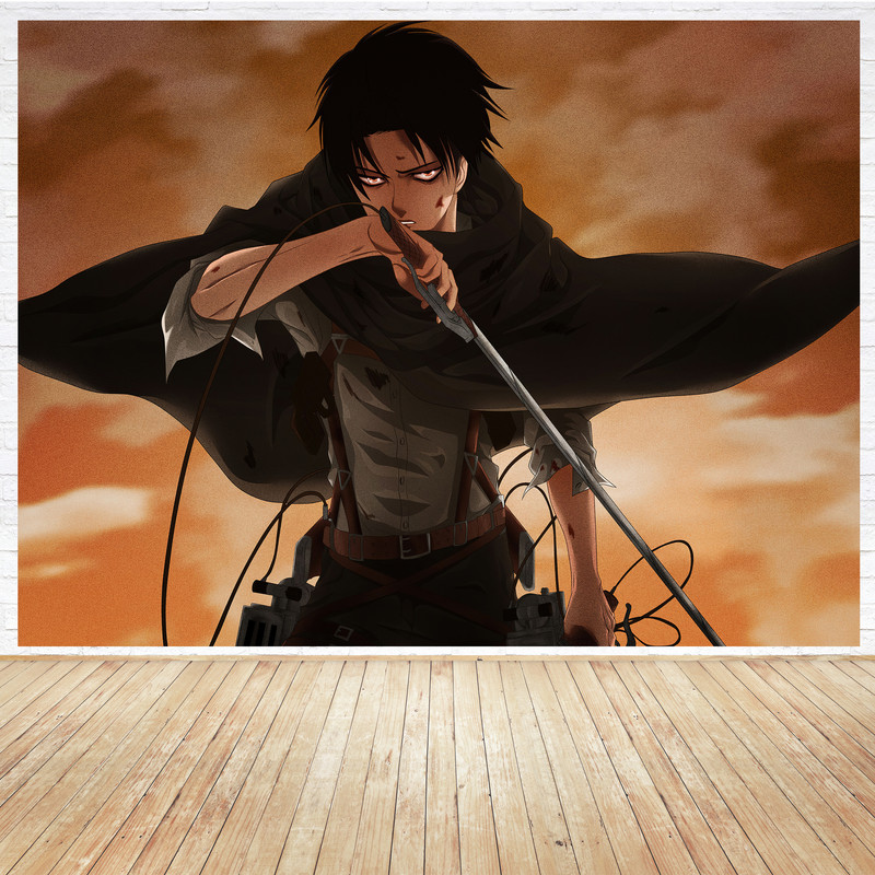 تابلو شاسی مدل انیمه attack on titan کد 1250