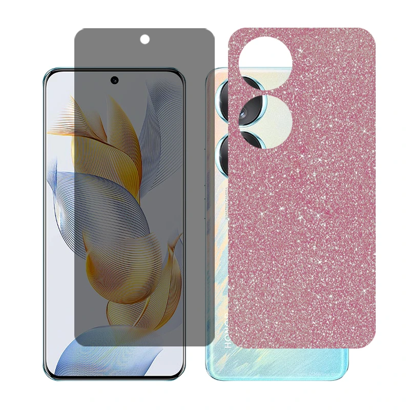 محافظ صفحه نمایش حریم شخصی گلس مدل Together مناسب برای گوشی موبایل آنر 70 به همراه برچسب پوششی