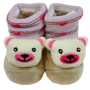 جوراب نوزادی مدل خرس