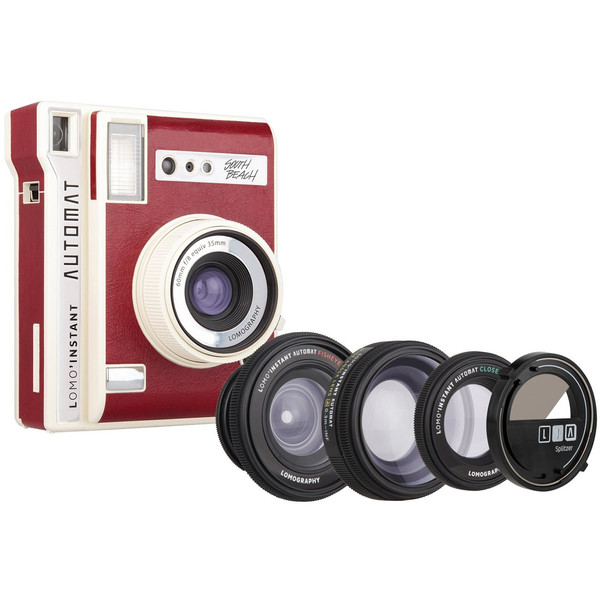 دوربین چاپ سریع لوموگرافی مدل Automat-South Beach به همراه سه لنز