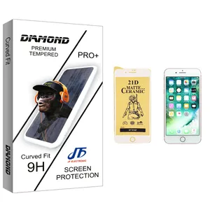 JF Diamond glass Ceramics Screen Protector For Apple اپل iPhone 7 Plus