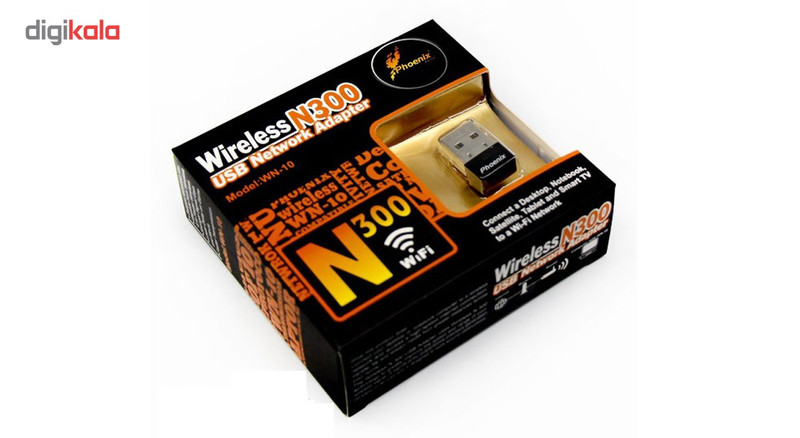کارت شبکه بی سیم USB فونیکس مدل WN-10 2