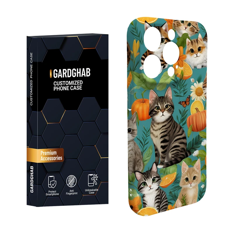 کاور گارد قاب مدل هنری مناسب برای گوشی موبایل اپل iPhone 15 Promax