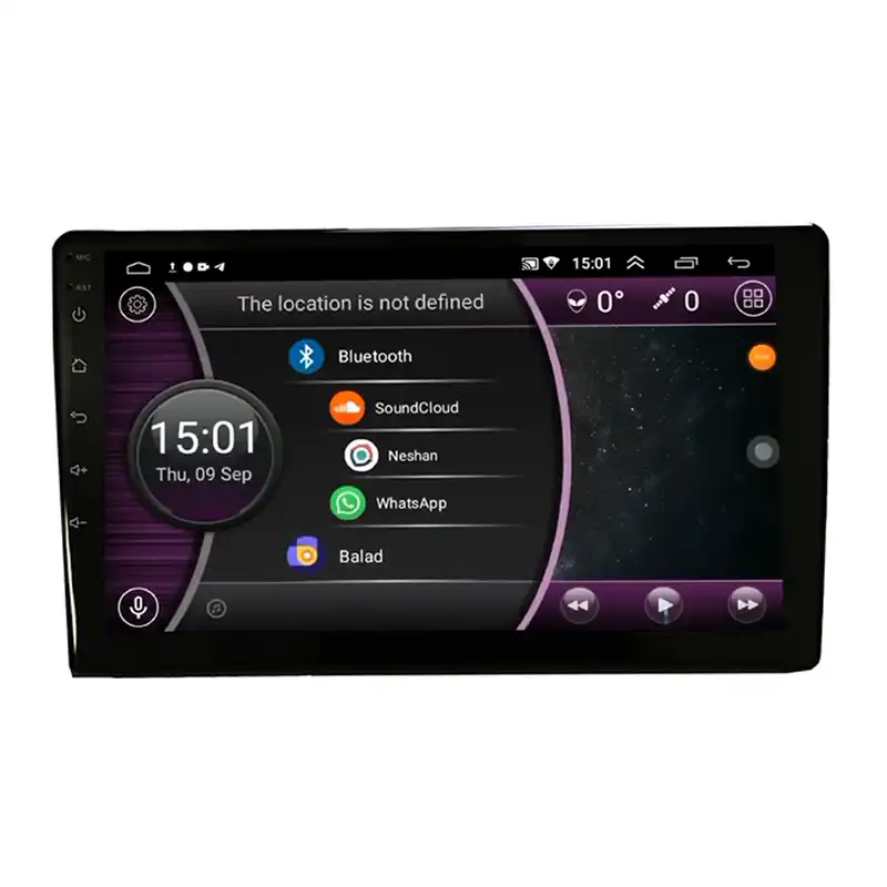 پخش کننده تصویری خودرو وینگار مدل 356 مناسب برای 206