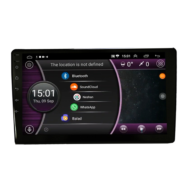 پخش کننده تصویری خودرو وینگار مدل 356 مناسب برای 206