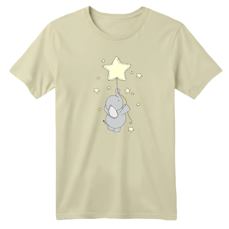 تی شرت آستین کوتاه بچگانه مدل فیل کد ۱۱