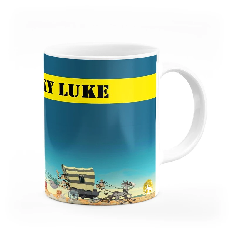 ماگ هومرو طرح انیمیشن لوک خوش شانس مدل MG4208