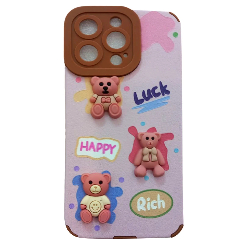 کاور قاب گارد کد bear*13pro مناسب برای گوشی موبایل اپل iPhone 13 pro
