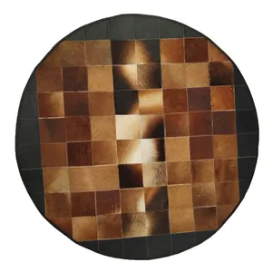 کلاژ فرش پوست و چرم کمالی مدل AD-0799