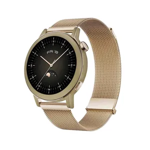 برچسب ماهوت طرح Matte-Gold مناسب برای ساعت هوشمند هوآوی Watch GT 3 42mm