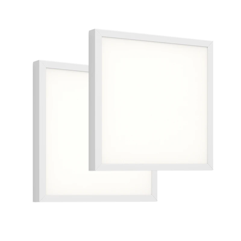 پنل سقفی ال ای دی 100 وات روکار شراک مدل IP42 کد 6060 بسته 2 عددی