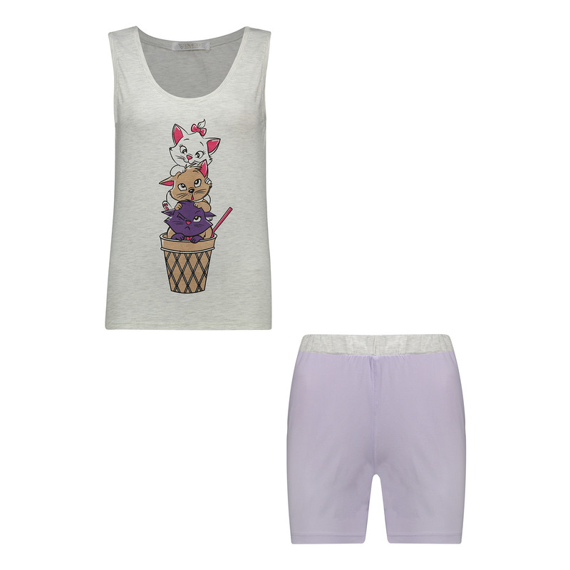 ست تاپ و شلوارک زنانه لوینت  مدل آریستو کت