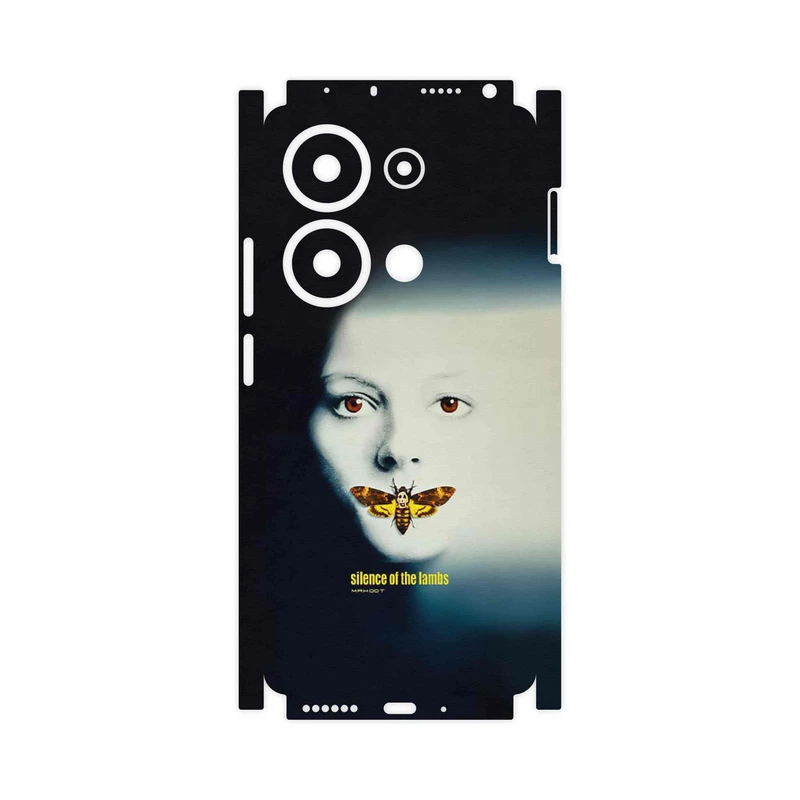 برچسب پوششی ماهوت مدل Silence of the Lambs-FullSkin مناسب برای گوشی موبایل شیائومی Redmi Note 13 Pro 4G