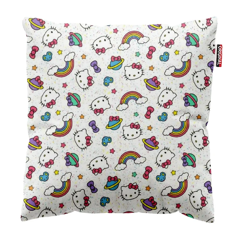 کوسن پاد آفرین طرح کیتی کد 5233 سایز 30*30 سانتی متر