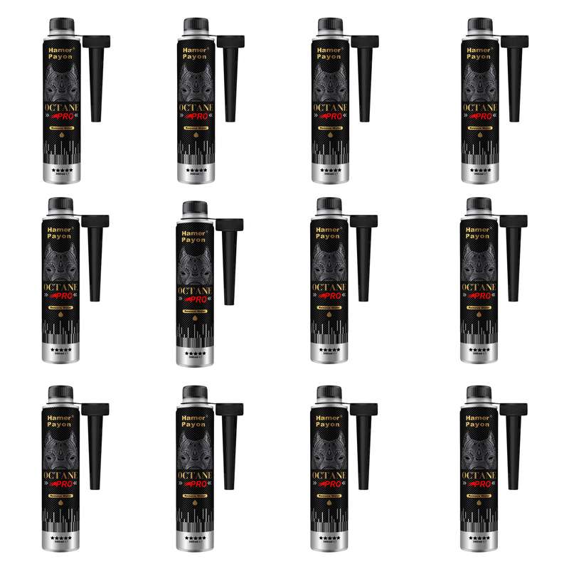 اکتان بوستر هامرپایون مدل 50پوینت حجم 350 میلی لیتر بسته 12 عددی