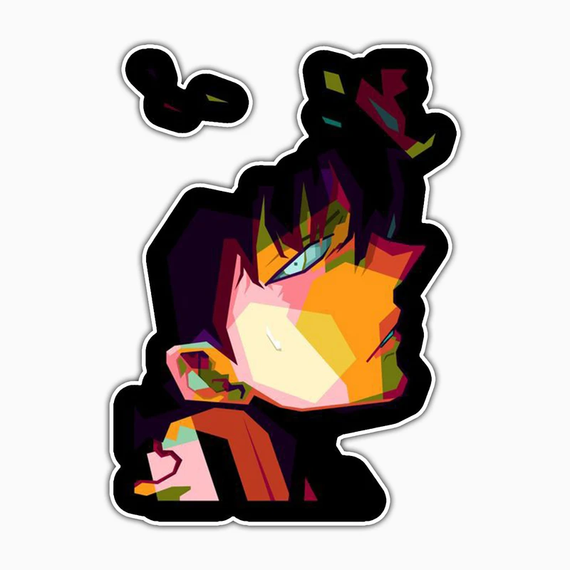 استیکر لپ تاپ و موبایل بووم طرح انیمه Solo Leveling مدل Sung کد MD51