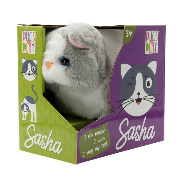 اسباب بازی مدل گربه رباتیک Sasha کد909