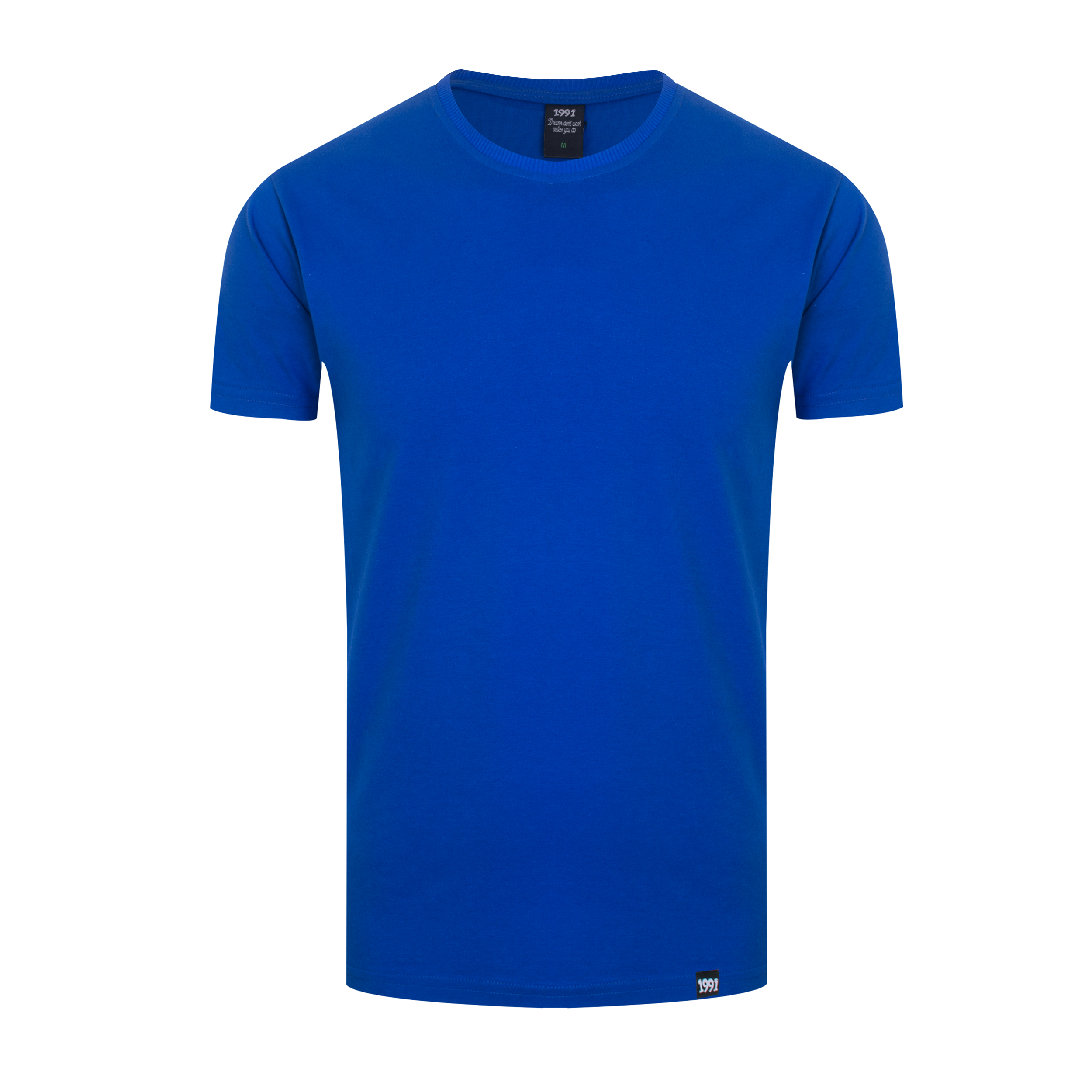 تی شرت آستین کوتاه ورزشی مردانه نوزده نودیک مدل بیسیک TS01 BL -  - 7