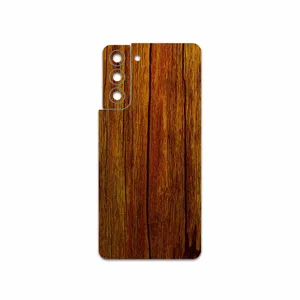 MAHOOT Orange-Wood Cover Sticker for Samsung Galaxy S21 5G