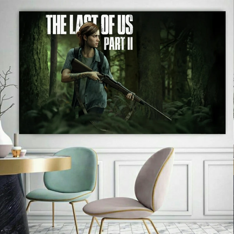 تابلو بوم طرح THE LAST OF US مدل SDB2513