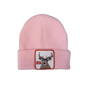 کلاه بافتنی مدل گوزن کد 02