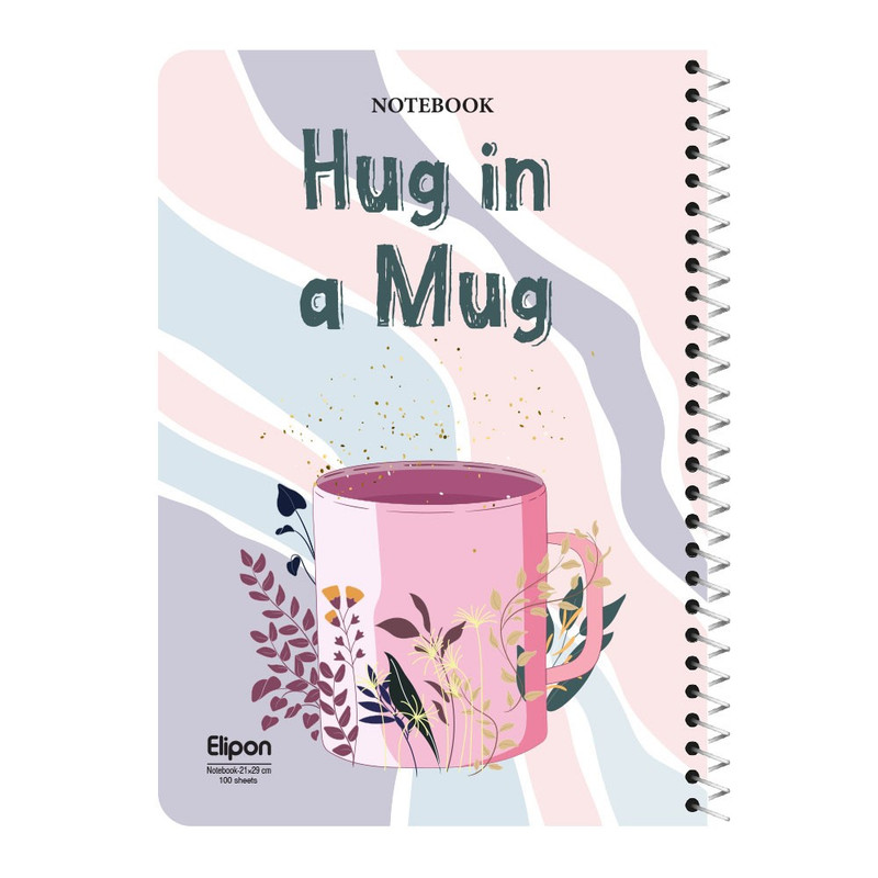 دفتر مشق 100 برگ الیپون کد 2411600