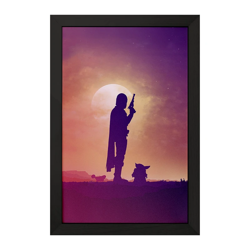 تابلو خندالو مدل جنگ ستارگان (Star Wars) کد F1765