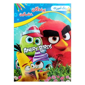 کتاب رنگ آمیزی پرندگان خشمگین اثر امید پور تحویلی انتشارات گوهر پنهان