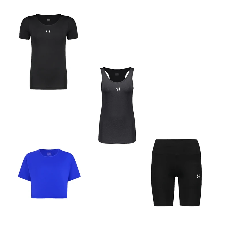 ست چهار تکه لباس ورزشی زنانه مدل 7101-9101-56-69