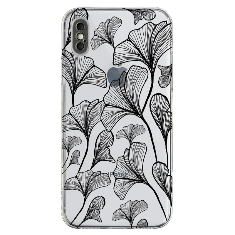 کاور مگافون طرح برگ مدل C51-B مناسب برای گوشی موبایل اپل iPhone X / XS