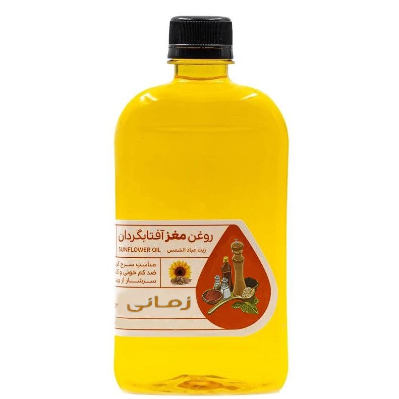 روغن مغز آفتابگردان زمانی - 550 میلی لیتر