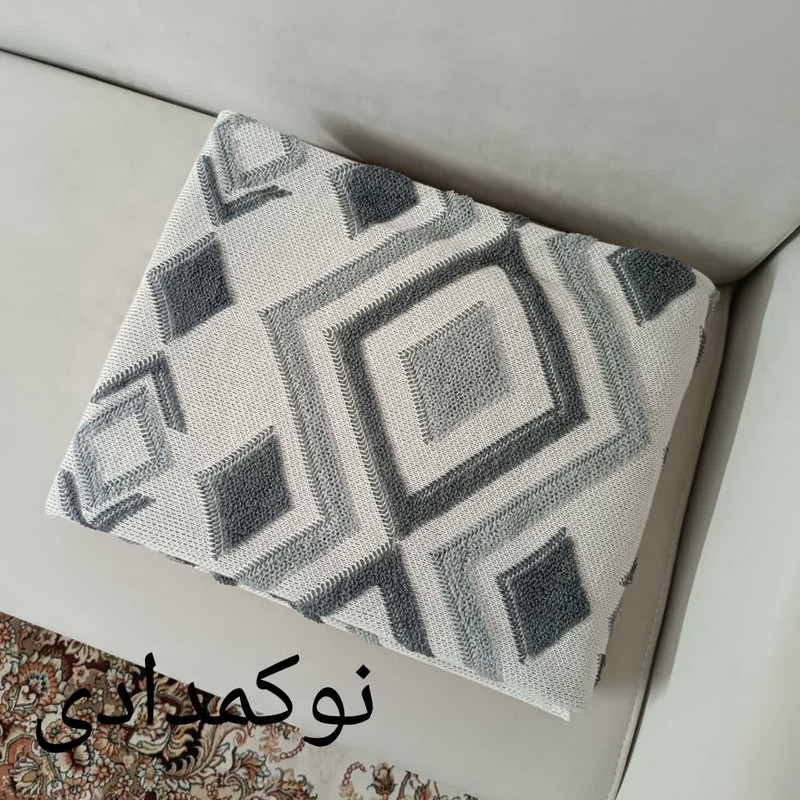 شال مبل طرح پانچدوزی سایز 145×175 سانتی متر